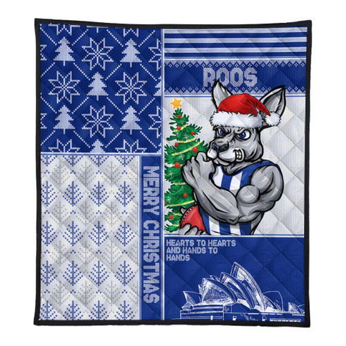 North Melbourne Quilt Christmas Magic Knit Style Winter Glow